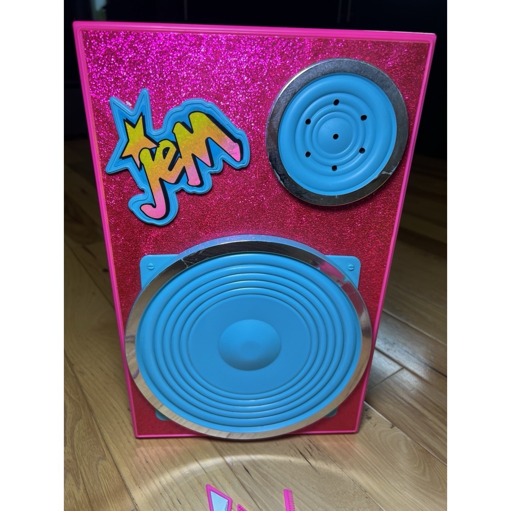 Vintage Jem & The Holograms Backstager Speaker Playset & Rockin' Roadster WORKS! - Picture 9 of 17